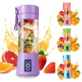 Mini Liquidificador Portátil – 6 Lâminas Recarregável