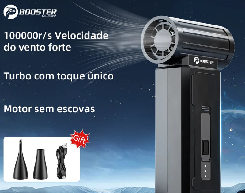 Soprador de Ar Turbo Sem Fio 100.000RPM