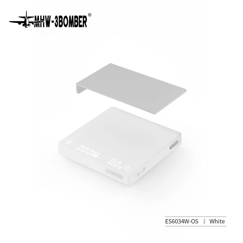Balança Digital de Precisão MHW-3BOMBER – Para Café, Cozinha e Expresso | Recarregável e Inteligente