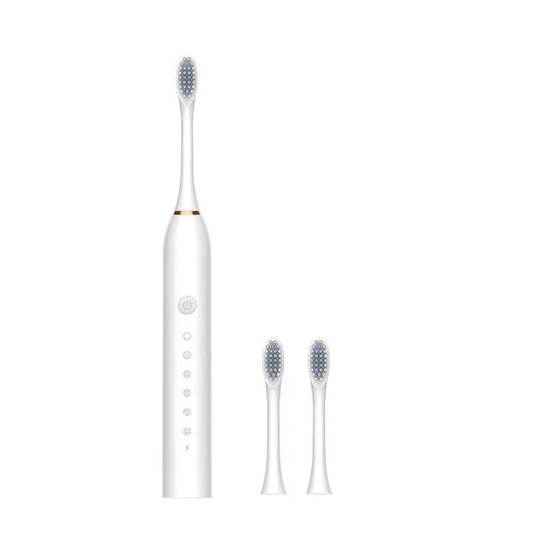 Escova de Dentes Elétrica Sônica Recarregável com 6 Modos e À Prova d’Água!