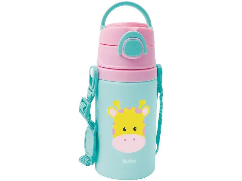 Garrafa Infantil com Canudo 450ml
